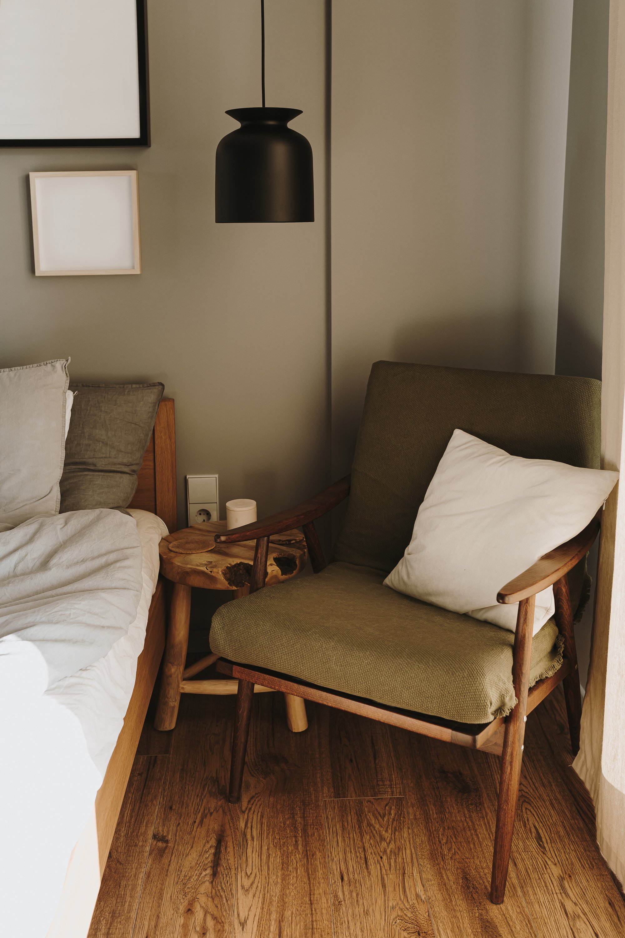 Chair Beside the Bed